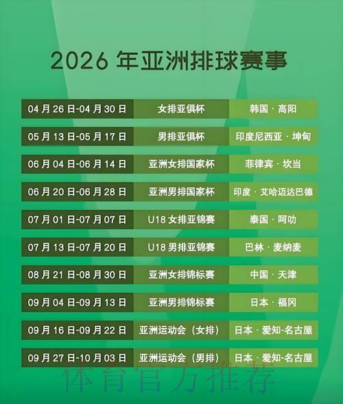 2026年女排世界杯赛事直播收看完全指南 2026年女排世界杯赛事直播收看完全指南