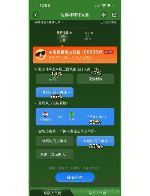 世界杯足球竞猜技巧：掌握这些方法助你提升获胜概率